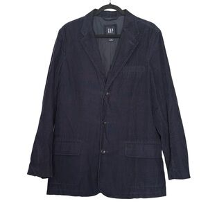 GAP Navy Blue Corduroy Jacket Sport Coat Medium